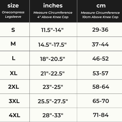 Premium Bamboo Leg Sleeve (Single)